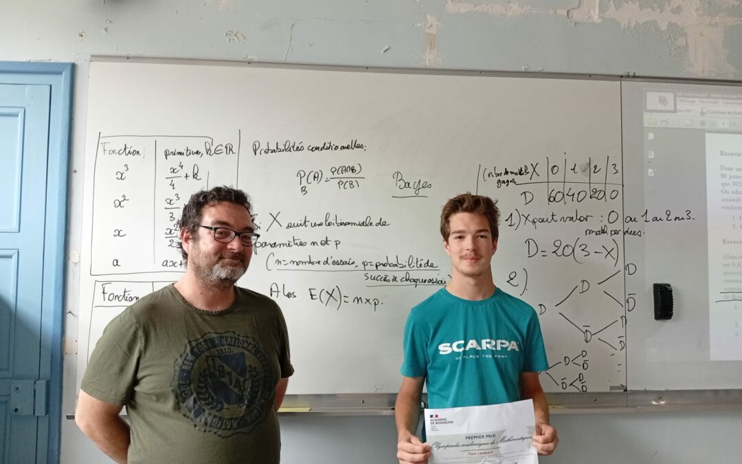 Olympiades de mathématiques – 2026
